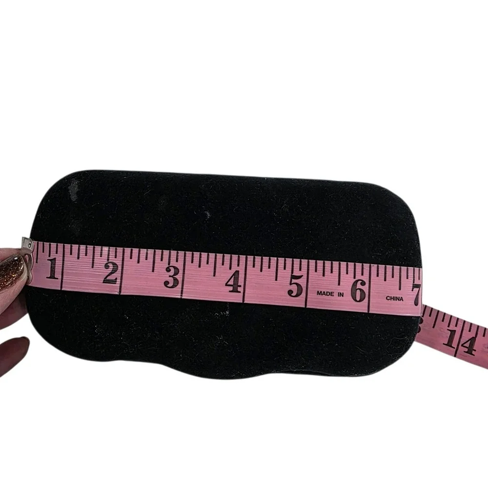 GUCCI Hard‎ Shell Sunglasses Eyeglass Case with Soft Pouch Black Designer Preppy